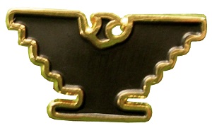 Gold-Tone Eagle Lapel Pin