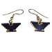 Gold-Tone Eagle Earrings