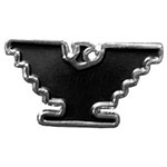 Silver-Tone Eagle Lapel Pin