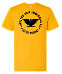 UFW Immigration Yellow T-Shirt 