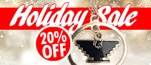 Holiday Sale. 20% off select items and free shipping with orders over $50.