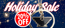 Holiday Sale. 20% off select items and free shipping with orders over $50.